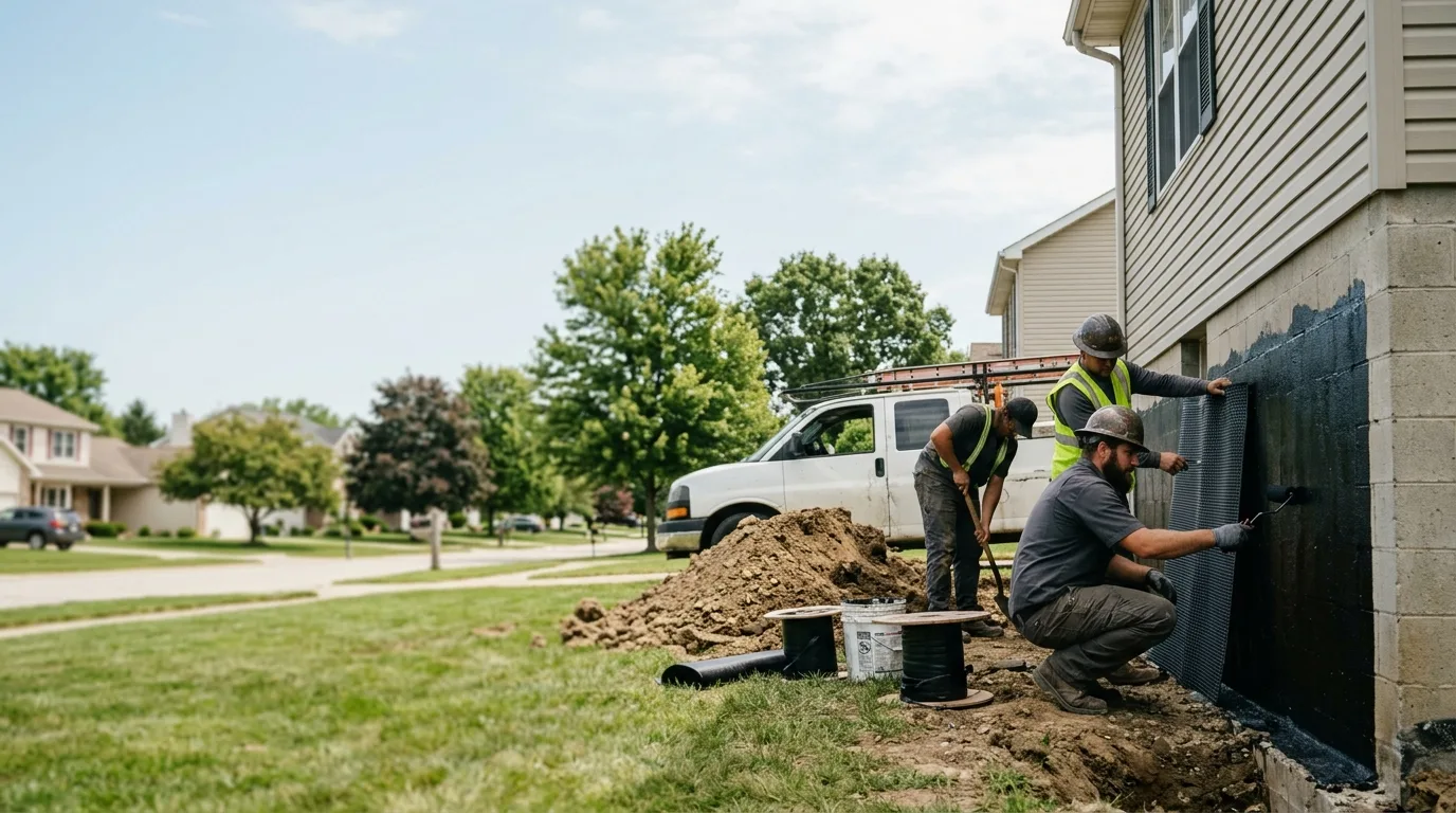 Basement Waterproofing in East Springfield, OH near me